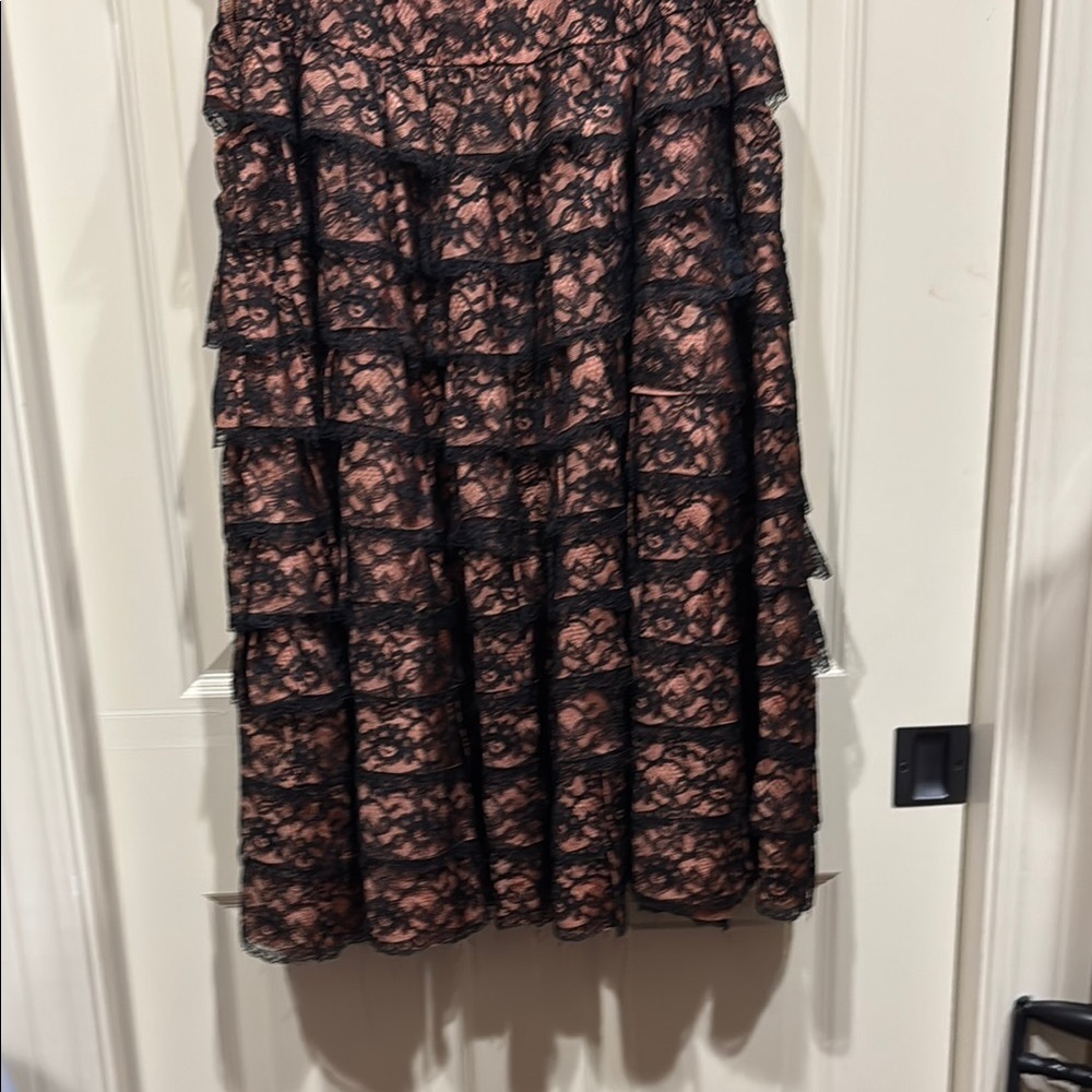 Vintage 1950’s era Elegant Black Lace Dress - Picture 6 of 10